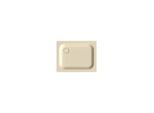 Bette BetteSupra Duschwanne 5710-006T 90x70x6,5cm, Wannenträger, jasmin