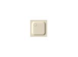 Bette BetteSupra Duschwanne 5530-001 75x75x6,5cm, pergamon