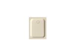 Bette BetteSupra Duschwanne 5520-001T 100x80x6,5cm, Wannenträger, pergamon