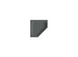 Bette BetteCaro Duschwanne 5319-403 80x80x3,5cm, smoke