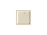 Bette BetteSupra Duschwanne 8744-001 110x110x6,5cm, pergamon