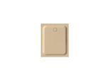 Bette BetteSupra Duschwanne 8670-003AE 120x100x6,5cm, Antirutsch/Pro, bahamabeige