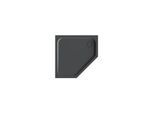 Bette BetteCaro Duschwanne 7219-400 100x100x3,5cm, raven