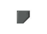 Bette BetteCaro Duschwanne 7219-403 100x100x3,5cm, smoke