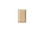 Bette BetteSupra Duschwanne 5570-003AE 120x75x6,5cm, Antirutsch/Pro, bahamabeige