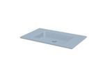 Bette BetteAqua Einbau-Waschtisch A071-418PW 80x49,5cm, PW, blue satin
