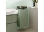 Geberit Renova Plan Mittelhochschrank 504044IK1 1 Tür, Breite 33cm, Korpus/Front salbeigrün / lackiert seidenmatt