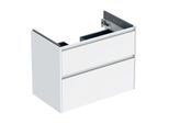 Geberit Renova Plan Waschtisch-Unterschrank 504030011 2 Schubladen, Korpus/Front weiß / lackiert seidenglanz, Breite 79,4 cm