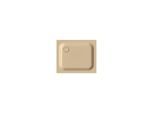 Bette BetteSupra Duschwanne 5770-003T 90x75x6,5cm, Wannenträger, bahamabeige
