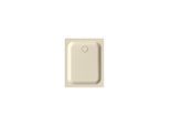 Bette BetteSupra Duschwanne 5520-001 100x80x6,5cm, pergamon
