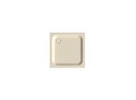 Bette BetteSupra Duschwanne 5920-001T 90x90x6,5cm, Wannenträger, pergamon