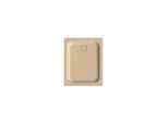 Bette BetteSupra Duschwanne 5520-003AE 100x80x6,5cm, Antirutsch/Pro, bahamabeige