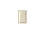 Bette BetteSupra Duschwanne 5570-001AE 120x75x6,5cm, Antirutsch/Pro, pergamon