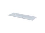 Bette BetteAqua Einbau-Waschtisch A072-002HLW2 140x49,5cm, HLW2, manhattan