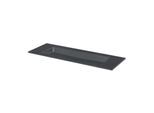 Bette BetteAqua Einbau-Waschtisch A072-790 140x49,5cm, Midnight