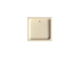 Bette BetteQuinta Duschwanne 5640-006 120x120x15cm, jasmin