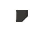 Bette BetteCaro Duschwanne 7219-401 100x100x3,5cm, anthracite