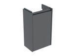 Geberit Renova Compact Waschtisch-Unterschrank 504080JK1 1 Tür, Korpus/Front lava / lackiert seidenmatt, Breite 35,8 cm