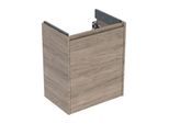 Geberit Renova Compact Waschtisch-Unterschrank 504083JR1 1 Tür, Korpus/Front Nussbaum / Melamin Holzstruktur, Breite 50 cm