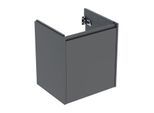 Geberit Renova Plan Waschtisch-Unterschrank 504024JK1 Korpus/Front lava / lackiert seidenmatt, Breite 54,6 cm, 1 Tür