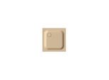 Bette BetteSupra Duschwanne 5530-003AE 75x75x6,5cm, Antirutsch/Pro, bahamabeige
