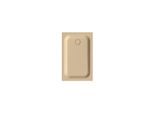 Bette BetteSupra Duschwanne 8726-003AE 110x70x6,5cm, Antirutsch/Pro, bahamabeige