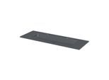Bette BetteAqua Einbau-Waschtisch A072-400HLW2 140x49,5cm, HLW2, raven