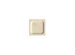 Bette BetteSupra Duschwanne 5530-006AE 75x75x6,5cm, Antirutsch/Pro, jasmin