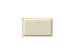 Bette BetteSupra Duschwanne 5968-001AE 160x100x6,5cm, Antirutsch/Pro, pergamon