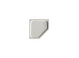 Bette BetteCaro Duschwanne 7189-423 90x90x3,5cm, flax