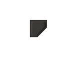 Bette BetteCaro Duschwanne 5319-401 80x80x3,5cm, anthracite
