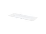 Bette BetteAqua Einbau-Waschtisch A072-000HLW2 140x49,5cm, HLW2, weiß