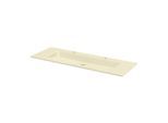 Bette BetteAqua Einbau-Waschtisch A072-441HLW2 140x49,5cm, HLW2, cream