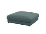 Trendmanufaktur , Blaugrau , Textil , quadratisch , 133x43x133 cm , Made in Europe , erweiterbar (Typenauswahl) , Wohnzimmer, Hocker, Hocker