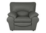 Livetastic , Anthrazit , Leder , Echtleder , Rindleder , 105x92x85 cm , Made in EU , Lederauswahl ,