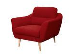 Livetastic , Rot , Textil , Buche , 92x87x88 cm , Made in EU ,
