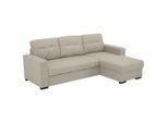 Livetastic , Sandfarben , Textil , 240x160 cm , Made in EU ,