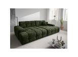 Livetastic , Waldgrün , Textil , Uni , Füllung: Schaumstoff , 304x87x155 cm , Made in EU , Typenauswahl , Wohnzimmer, Sofas & Couches, Sofas, Big Sofas