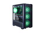 COUGAR Gaming-PC "MX600 BK 7912 AMD Ryzen 9 9950X3D 32GB DDR5 1TB SSD RTX 5080", grün (schwarz), Microsoft Windows 11 Home (64 Bit), 32 GB RAM 1.000 GB SSD, Desktop-PCs, Windows 11, DDR5 RAM, Wasserkühlung