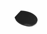WC-Sitz ADOB "Riva", schwarz, B:38,5cm L:45cm, Duroplast, WC-Sitze