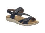 Sandale JOSEF SEIBEL "Juliet 01, schwarz", Damen, Gr. 42, schwarz, Obermaterial: 100% Rindsleder Leather cow., Schuhe Sandale
