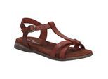 Sandale JOSEF SEIBEL "Fabricia 01, rubin", Damen, Gr. 38, rot (rubin), Obermaterial: 100% Rindsleder Leather cow., Schuhe Sandale