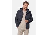 Outdoorjacke NEW CANADIAN, Herren, Gr. 24, dunkelblau, 100% Polyester, unifarben, normal, ohne Ausschnitt, Jacken Outdoorjacke, mit Kapuze und verstellbarem Kragen