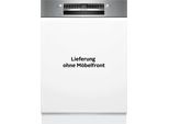 BOSCH teilintegrierbarer Geschirrspüler "SMI4HTS14E", Energieeffizienz: C, weiß (nicht zutreffend), B:59,8cm H:81,5cm T:57,3cm, Geschirrspüler, Flexible Einstellung im Ober- und Unterkorb für mehr Platz, teilintegrierbarer Geschirrspüler