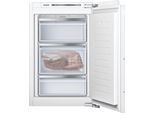 SIEMENS Einbaugefrierschrank "GI21VADE0", Energieeffizienz: E, weiß, B:55,8cm H:87,4cm T:54,5cm, Gefrierschränke, Low Frost: geringere Eisbildung & schnelleres Abtauen, Einbaugefrierschrank
