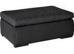 Polsterhocker HOME AFFAIRE "Win, B: 97 cm - OTTO. Verlässliche Qualität.", schwarz-weiß (schwarz, weiß), B:97cm H:40cm T:66cm, 100% Polyester, Hocker, Polsterhocker, individuell zu kombinieren