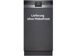 SIEMENS teilintegrierbarer Geschirrspüler "SR53HS74KE", Energieeffizienz: E, silber (edelstahl), B:44,8cm H:81,5cm T:57,3cm, Geschirrspüler, Schnellere & Clevere Reinigung dank varioSpeed Plus, teilintegrierbarer Geschirrspüler
