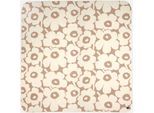 Tagesdecke MARIMEKKO "UNIKKO", beige, B:260cm L:260cm, Baumwolle, Tagesdecken, Tagesdecke, passend zum Kissenbezug und Bettbezug UNIKKO