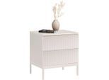 Xora Nachtschrank, Kaschmir, Holzwerkstoff, 2 Schublade(n) Schubladen, 51.6x56x38 cm, Typenauswahl, Schlafzimmer, Nachttische