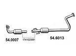 ASSO Mittelschalldämpfer 546013 für TOYOTA